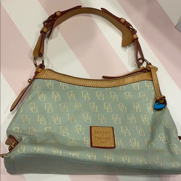Dooney & Bourke light blue purse - Picture 6 of 11